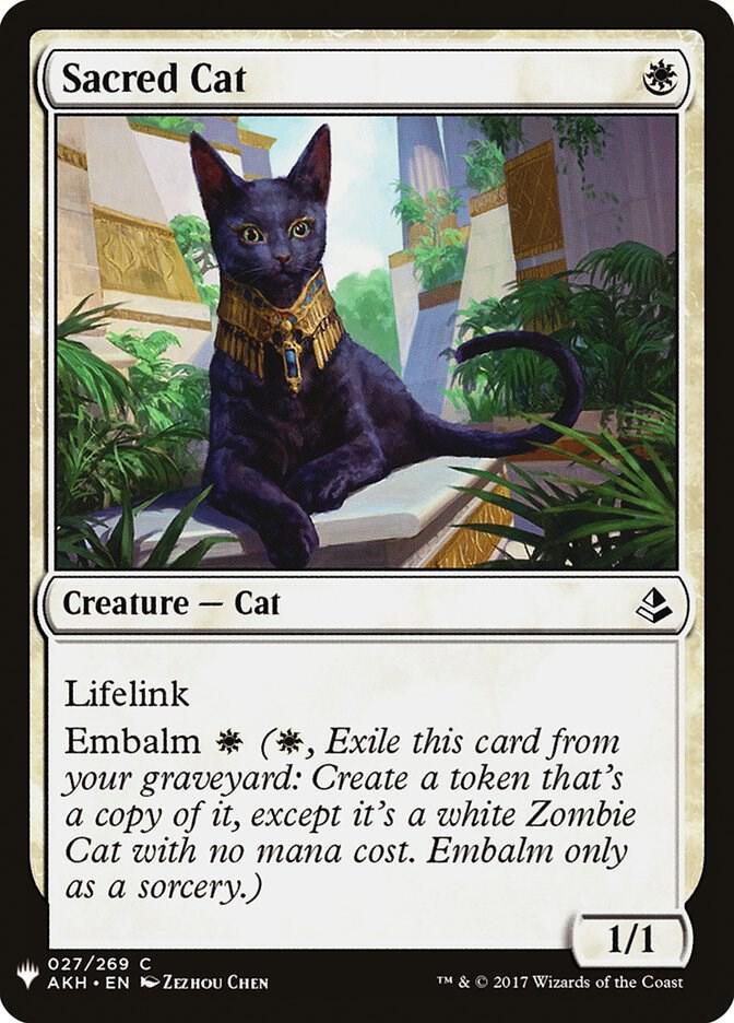 Sacred Cat (27) [The List]