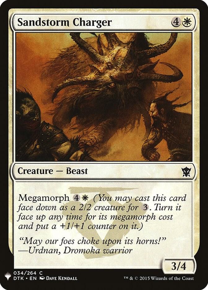 Sandstorm Charger (34) [The List]