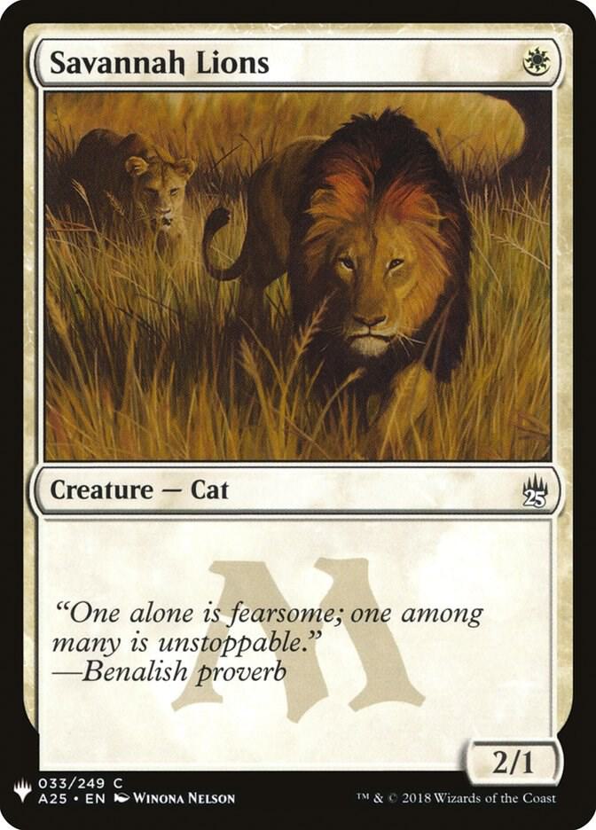 Savannah Lions (33) [The List]
