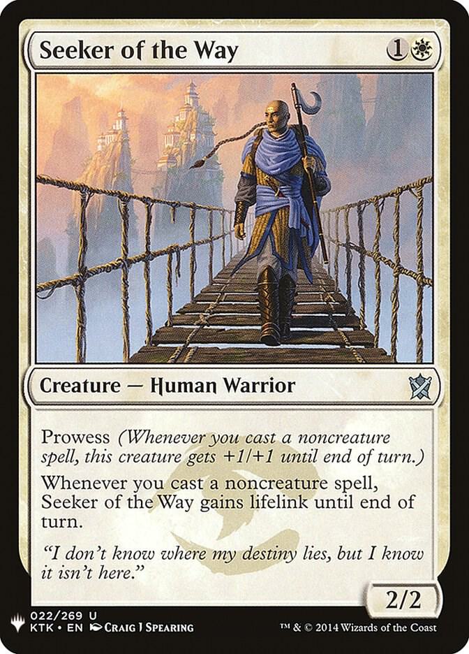 Seeker of the Way (22) [The List]