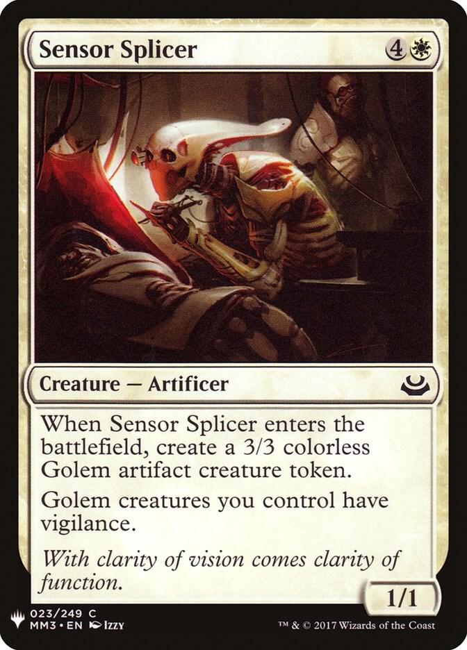 Sensor Splicer (23) [The List]