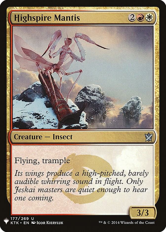Highspire Mantis (177) [The List]