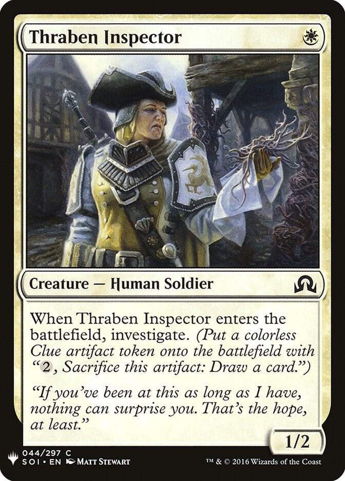 Thraben Inspector (44) [The List]
