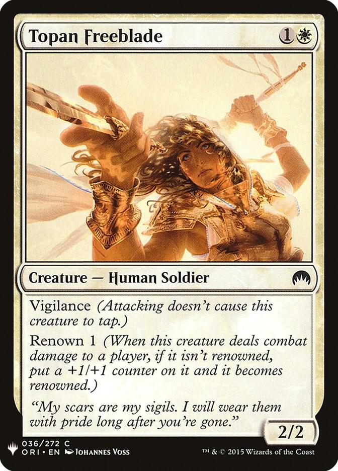 Topan Freeblade (36) [The List]