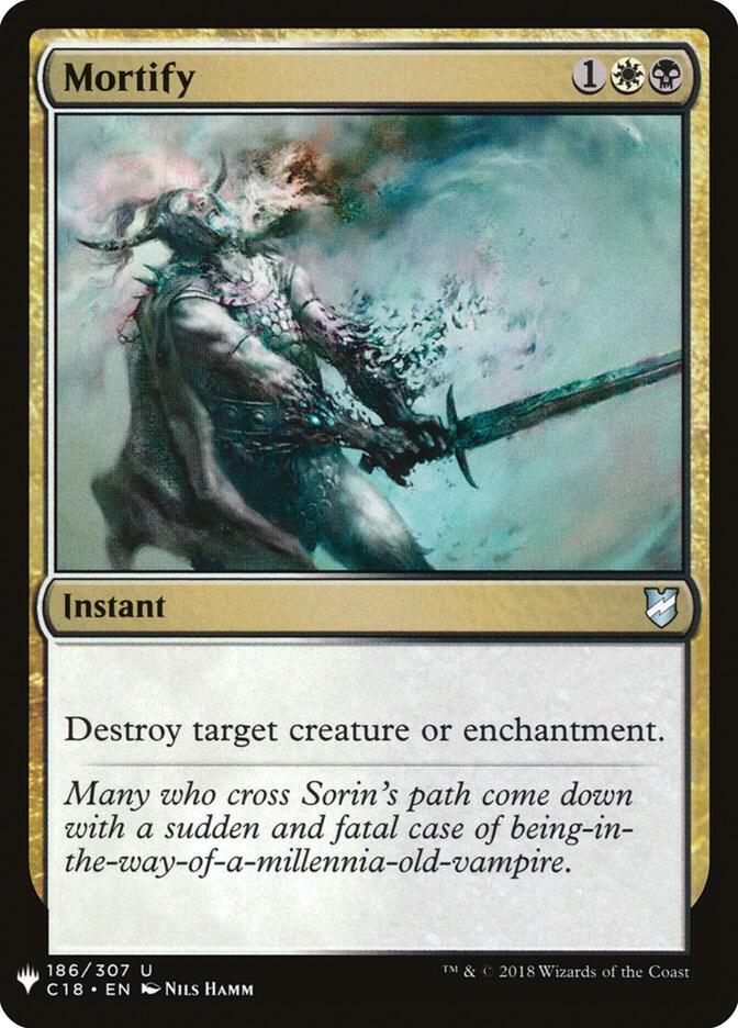 Mortify (C18) (186) [The List]
