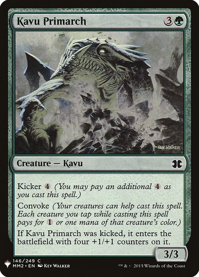 Kavu Primarch (146) [The List]
