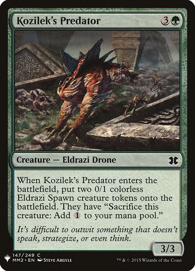 Kozilek's Predator (147) [The List]