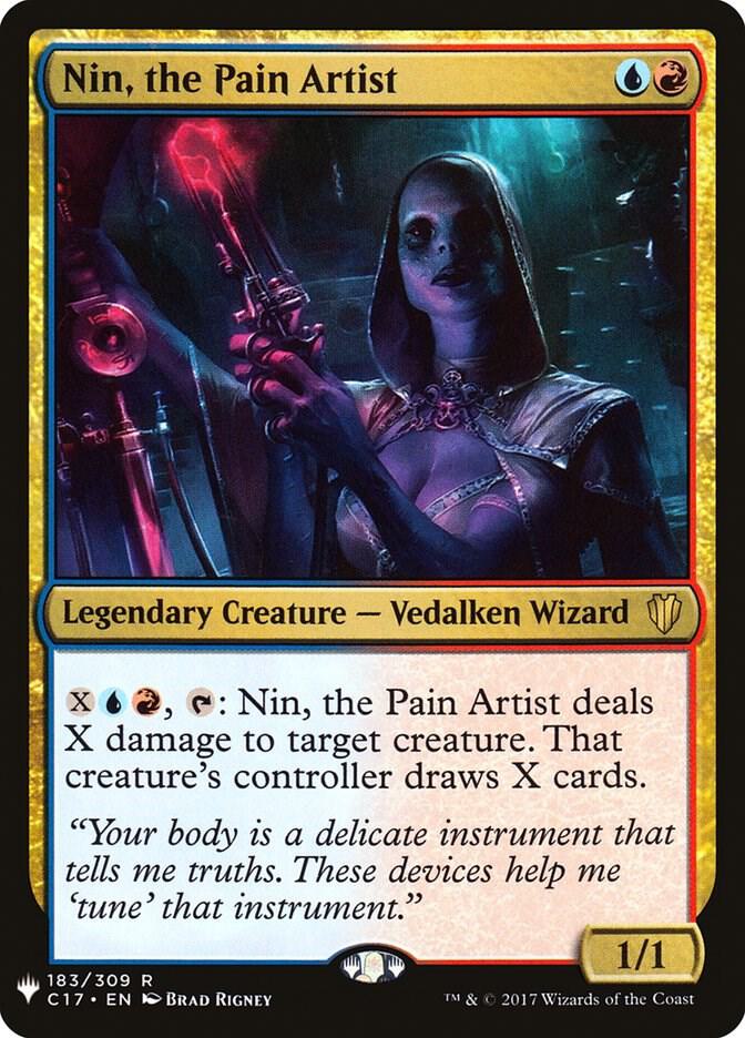 Nin, the Pain Artist (183/309) [The List]