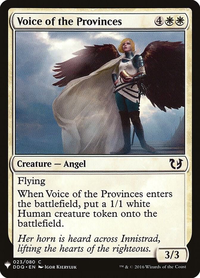 Voice of the Provinces (23) [The List]