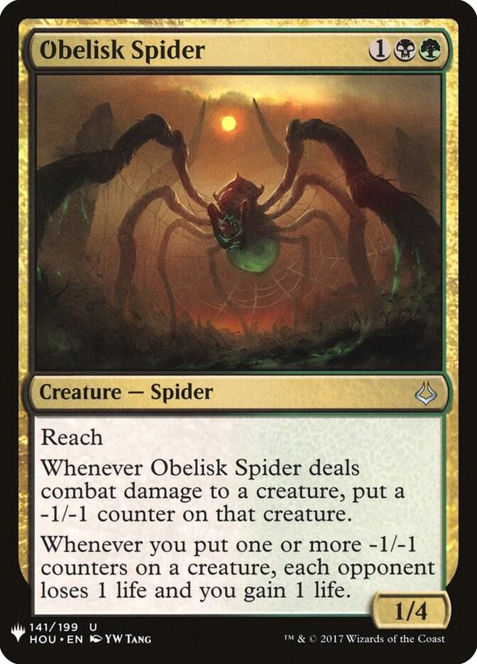 Obelisk Spider (141) [The List]