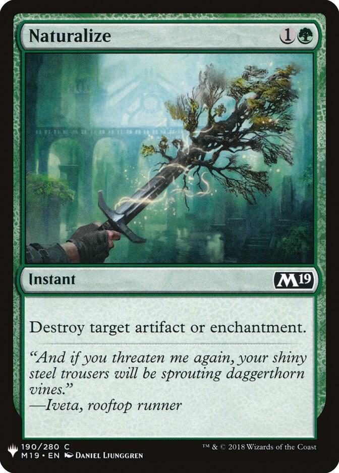 Naturalize (190) [The List]