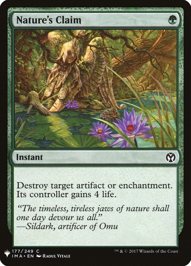 Nature's Claim (177) [The List]