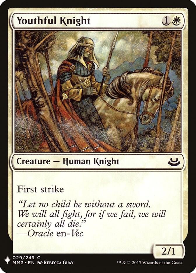 Youthful Knight (29) [The List]