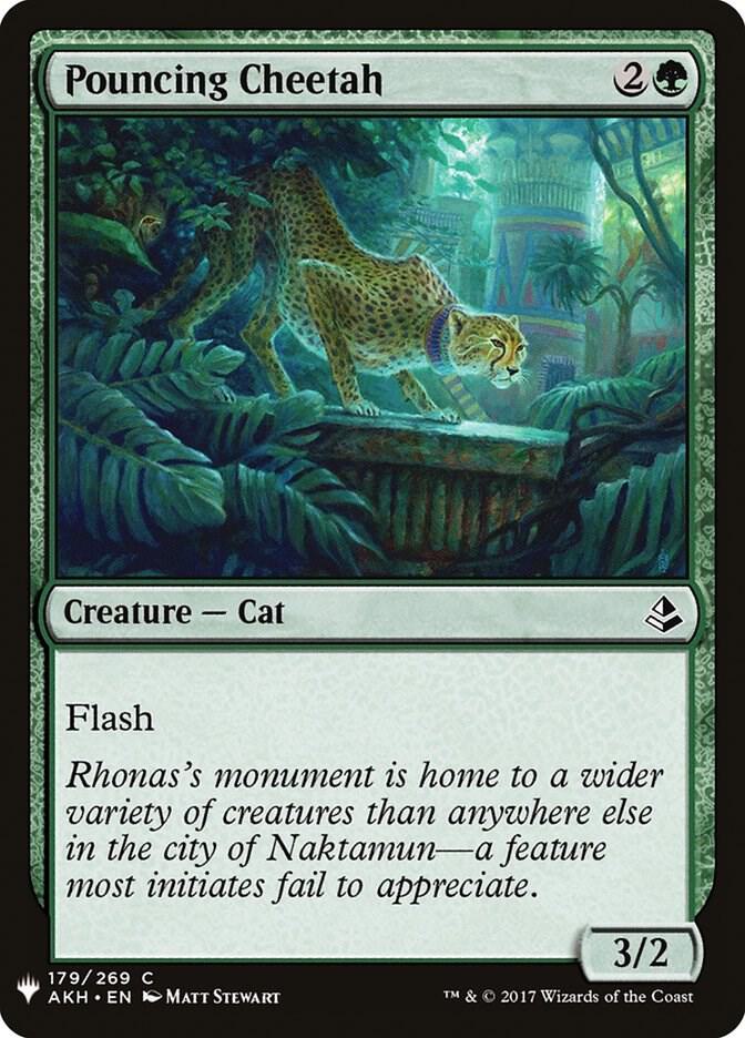 Pouncing Cheetah (179) [The List]