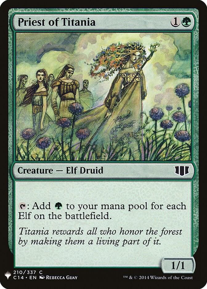 Priest of Titania (210) [The List]