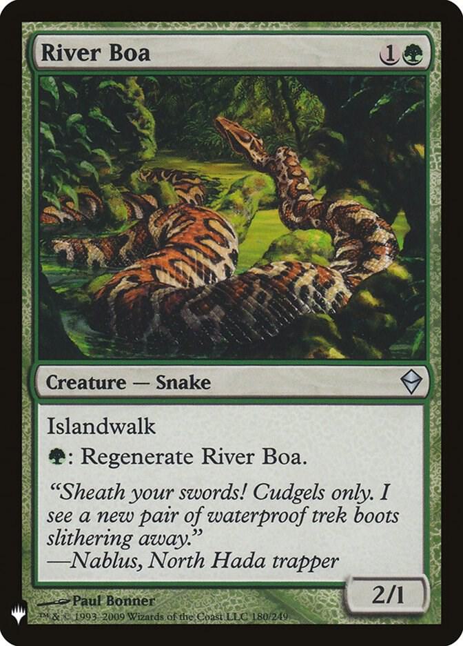 River Boa (180) [The List]