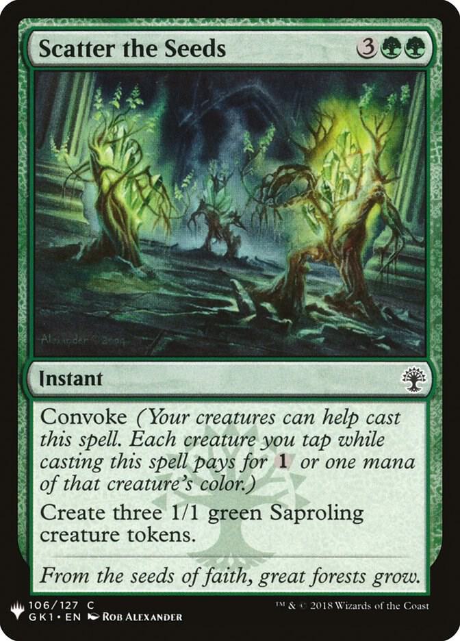 Scatter the Seeds (106) [The List]