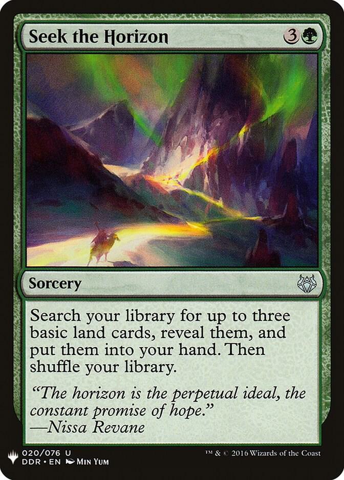 Seek the Horizon (20) [The List]