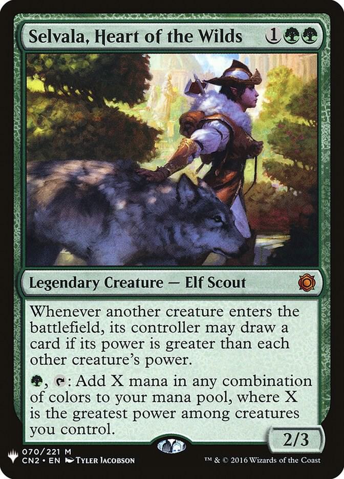 Selvala, Heart of the Wilds (70) [The List]