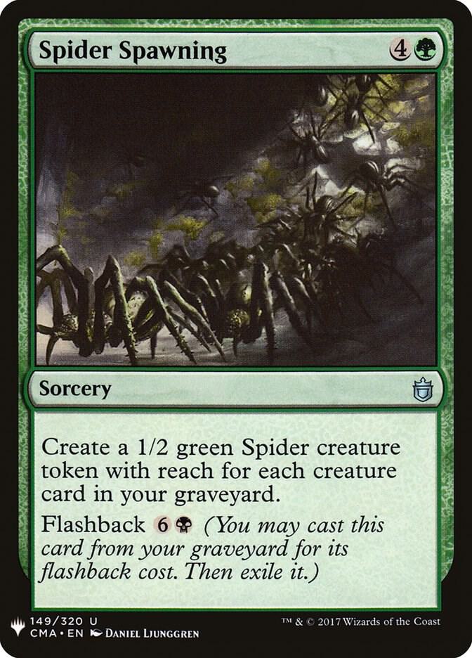 Spider Spawning (149) [The List]