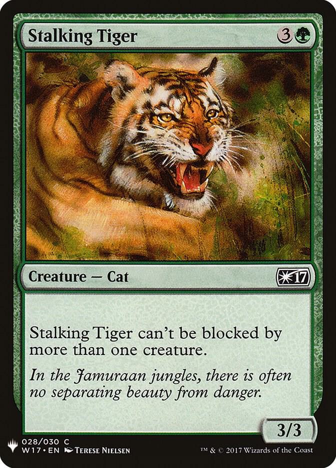 Stalking Tiger (28) [The List]