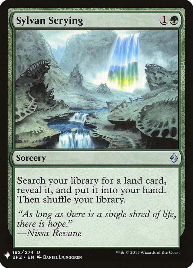 Sylvan Scrying (192) [The List]