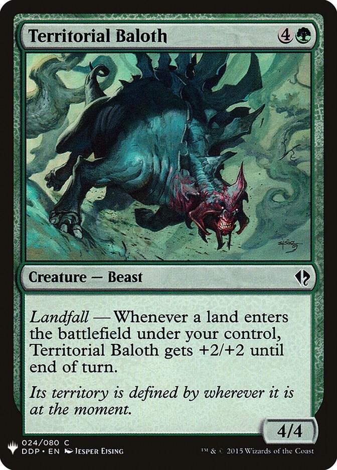 Territorial Baloth (24) [The List]