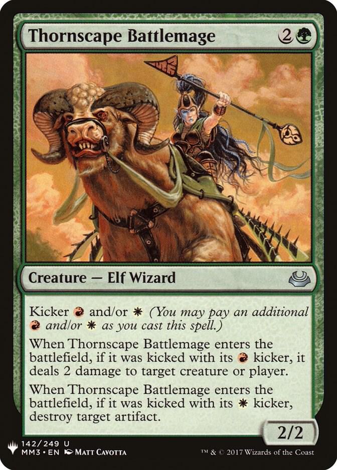 Thornscape Battlemage (142) [The List]