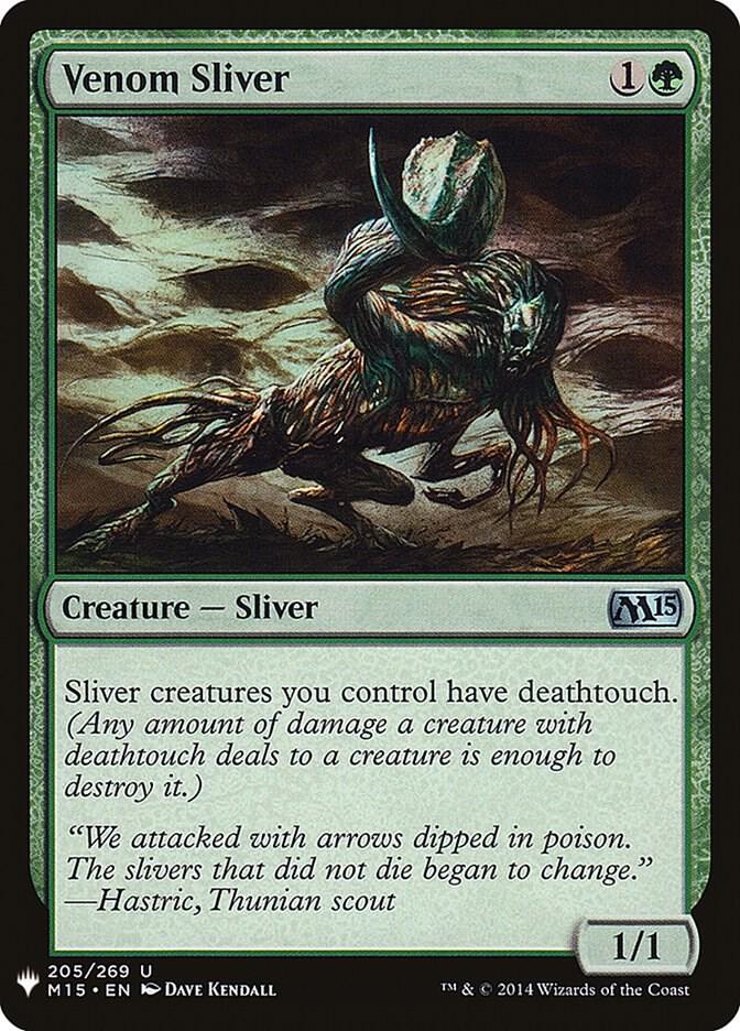 Venom Sliver (205) [The List]