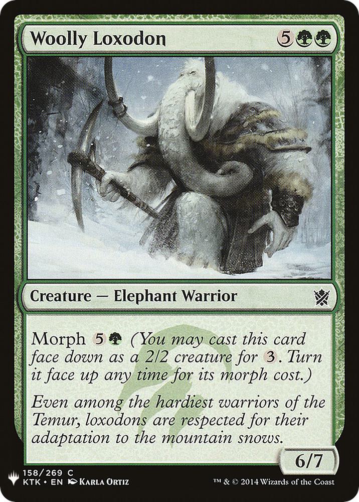 Woolly Loxodon (158) [The List]