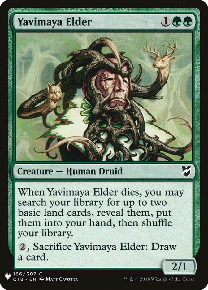 Yavimaya Elder (166) [The List]