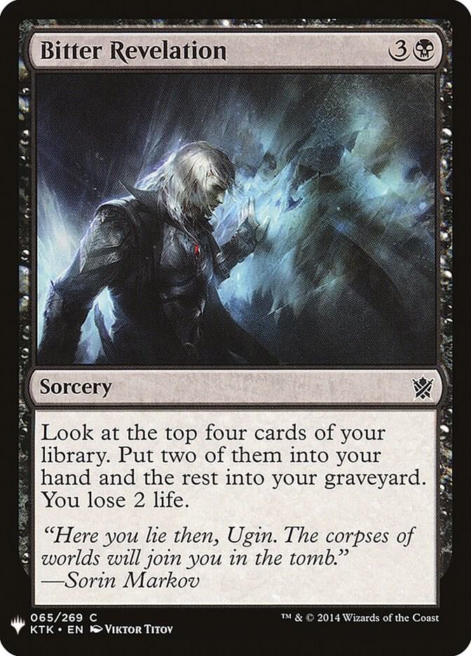 Bitter Revelation (65) [The List]