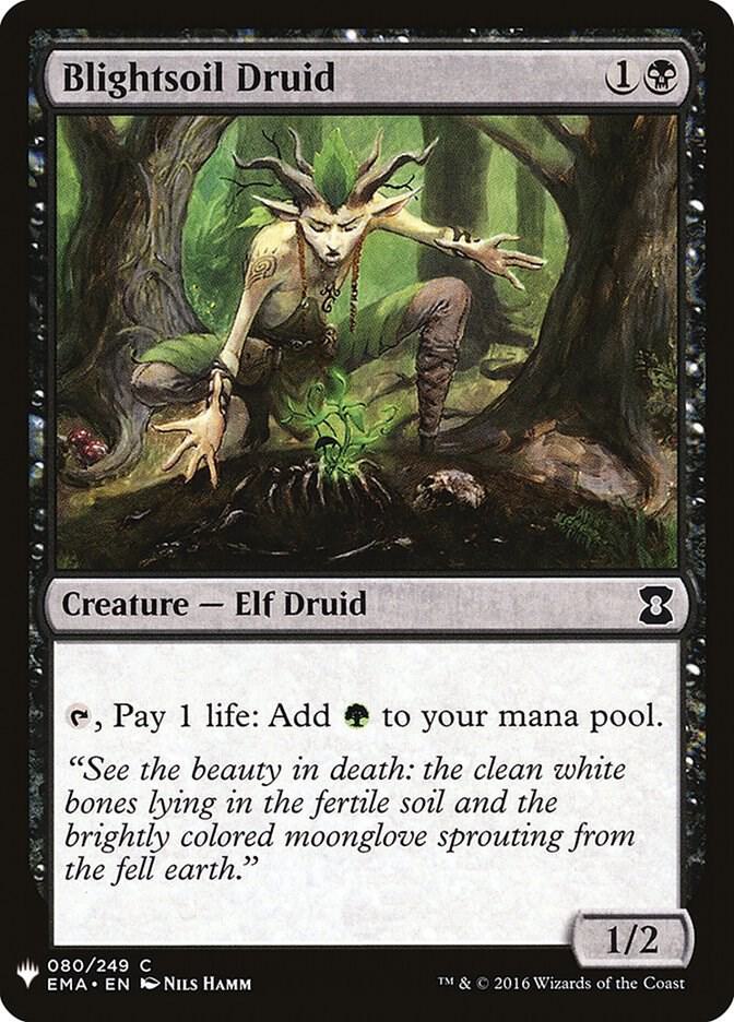 Blightsoil Druid (80) [The List]