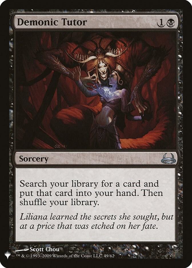 Demonic Tutor (DVD) (49) [The List]