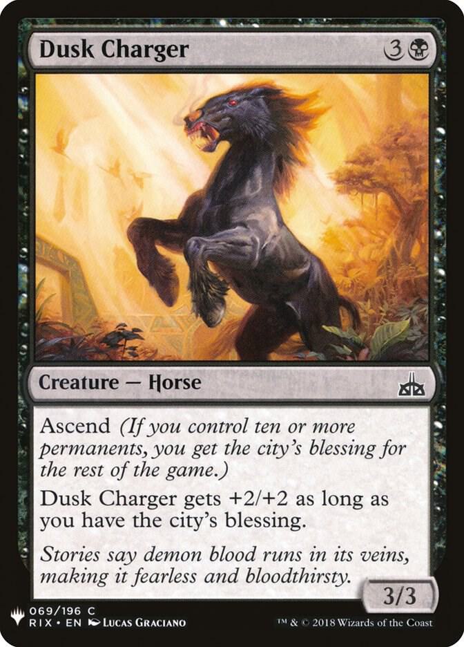Dusk Charger (69) [The List]