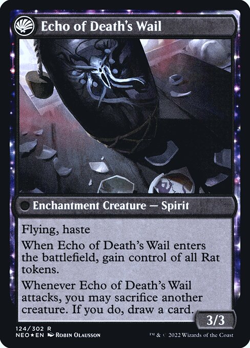 Tribute to Horobi (124) [Prerelease Cards] Reverse