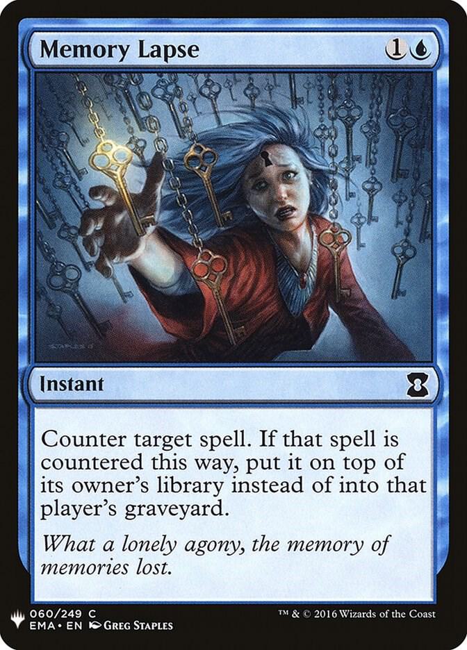 Memory Lapse (60) [The List]