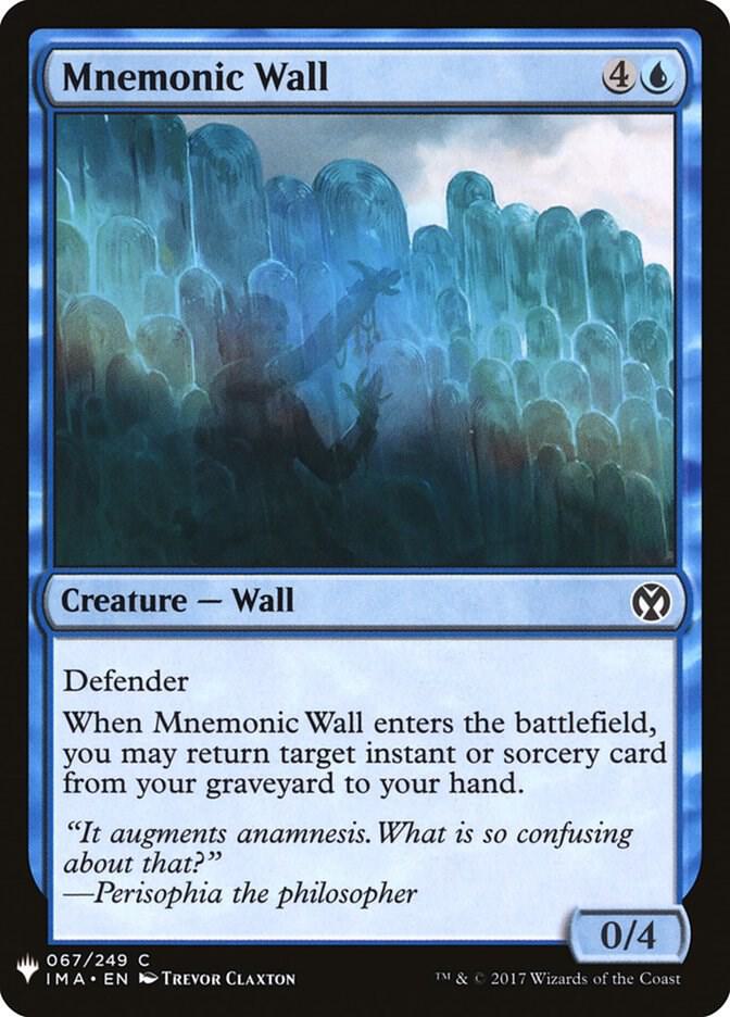 Mnemonic Wall (67) [The List]