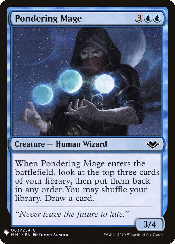 Pondering Mage (63) [The List]
