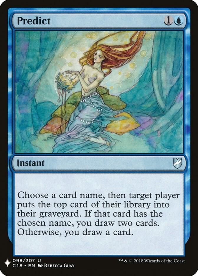 Predict (98) [The List]