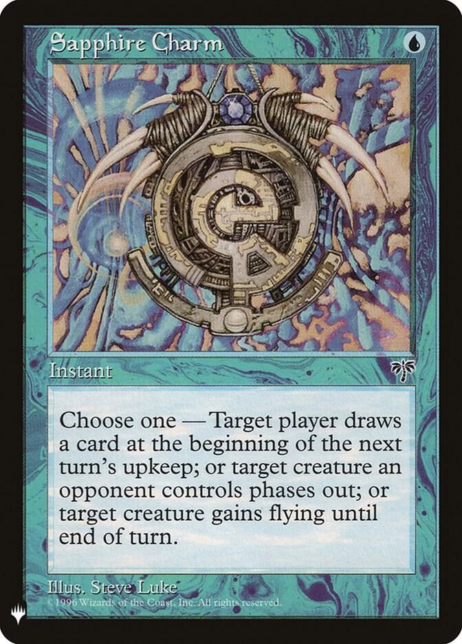 Sapphire Charm (89) [The List]