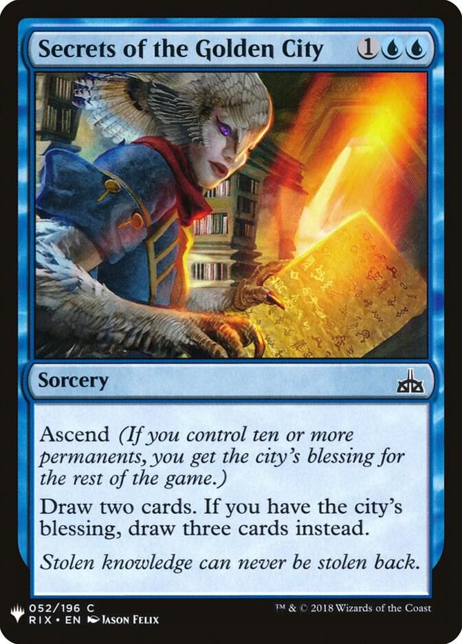 Secrets of the Golden City (52) [The List]