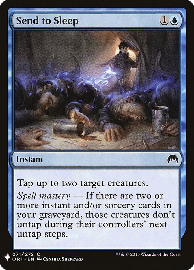 Send to Sleep (71) [The List]