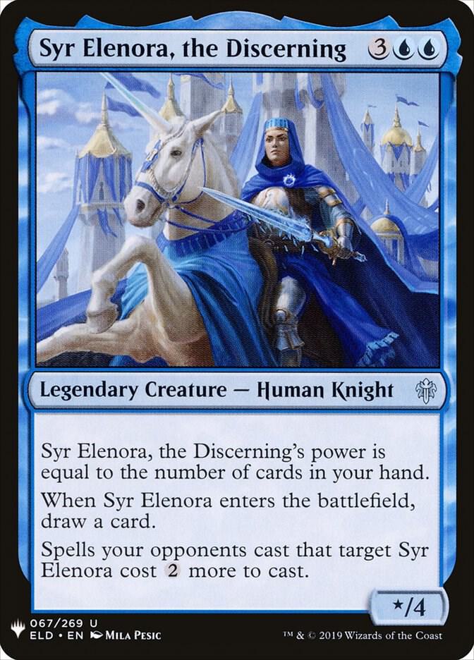 Syr Elenora, the Discerning (67) [The List]