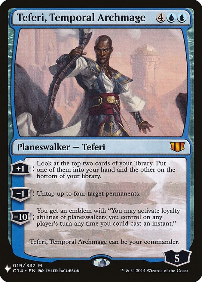 Teferi, Temporal Archmage (19) [The List]