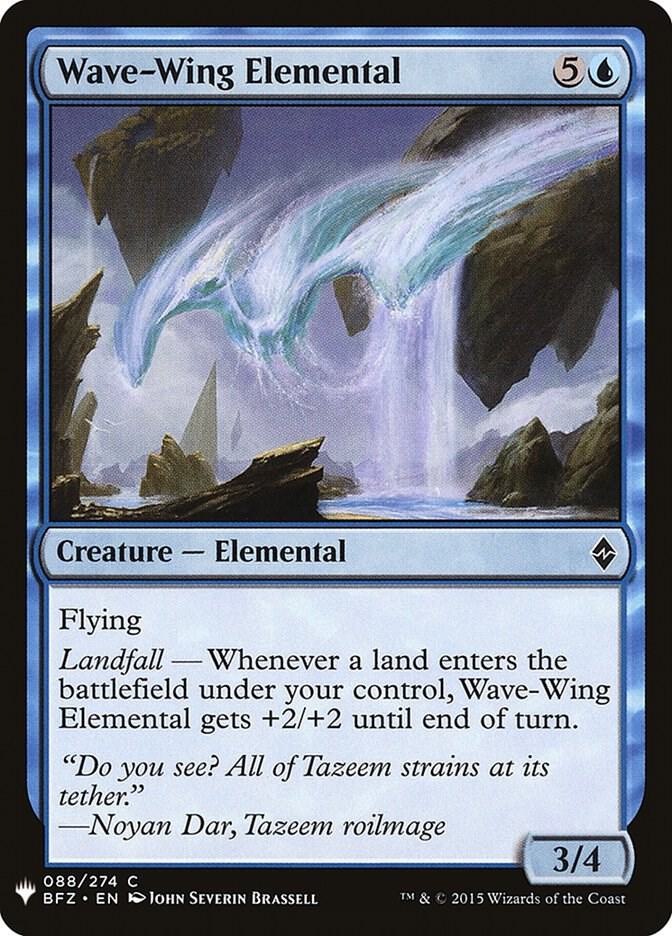 Wave-Wing Elemental (88) [The List]
