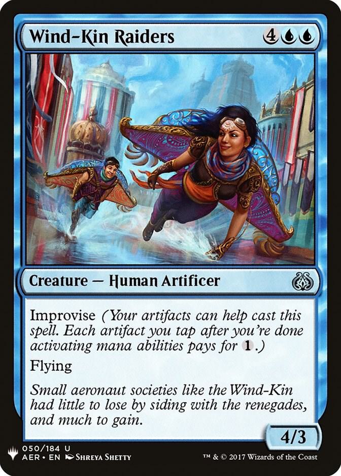 Wind-Kin Raiders (50) [The List]