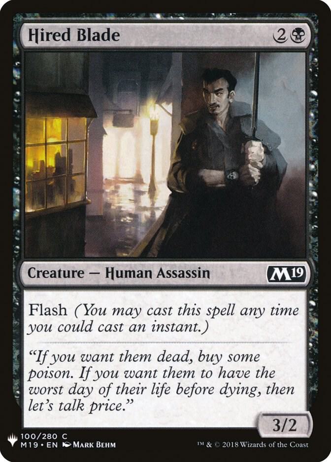Hired Blade (100) [The List]