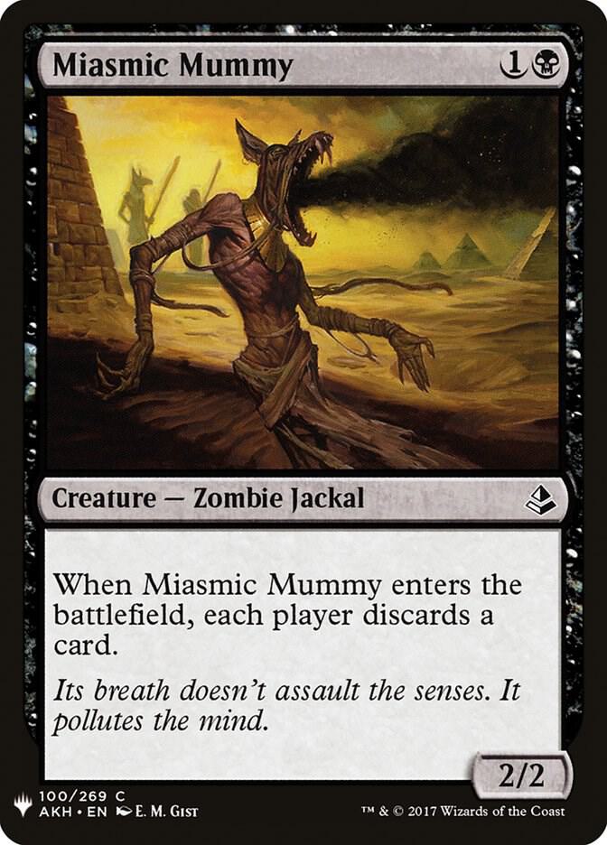Miasmic Mummy (100) [The List]