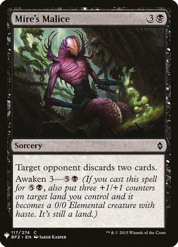 Mire's Malice (117) [The List]